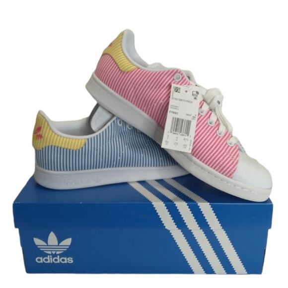 Wn Sneaker Size 11 Adidas Stan Smith Pride Love Unites Special Edition Laced New - Picture 11 of 15